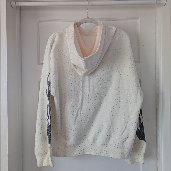 Rockstar Originals Flamur White Oversized Hoodie - Picture 4 of 6